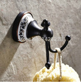 Free Shipping Oil Rubbed Bronze Bathroom Towel Hooks Wall Mounted Hat clothes Hanger