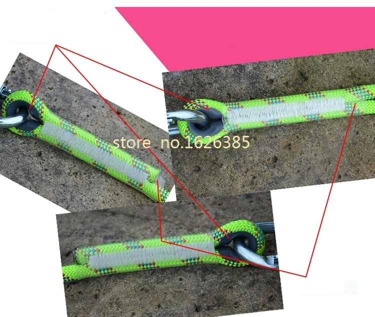 Description Picture 5 of item2500KG 70CM 3-cross rope three fork strap force device balancing belt for rope working sport harness
