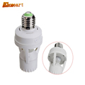 5M Distance Motion Sensor ceiling plate AC 110V 220V LED Infrared PIR E27 Lamp Bases Bulb