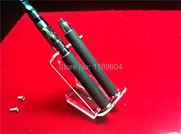 Wholesale 100% Acrylic Material clear fational electronic cigarette eGo T Display Rack stand shelf  shiping by DHL