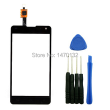 Outer Front Touch Screen Digitizer Glass Panel Replacement for LG Optimus G E975 F180 LS970 E971 E973 E976 E977 with Tools
