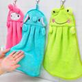 Cartoon Soft Baby Hanging Towel Children s Hand Animal Hanging Wipe Bath Face Towel Kitchen Washcloth