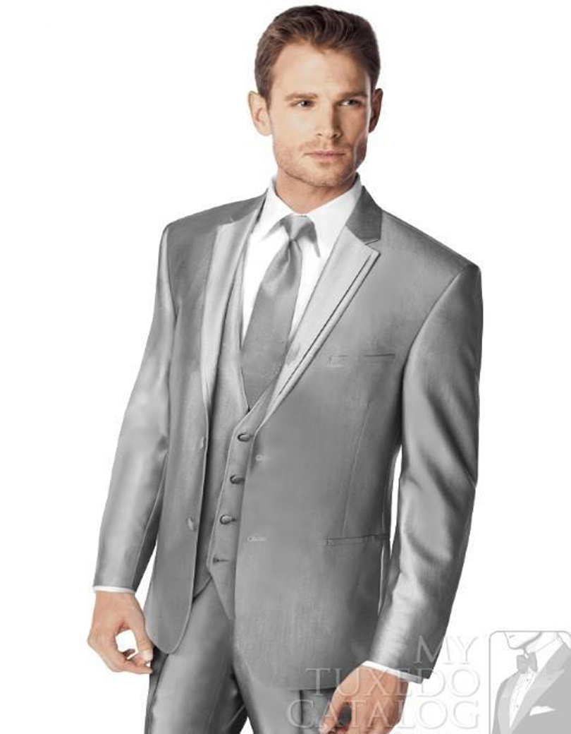 Silver Wedding Suit - Ocodea.com