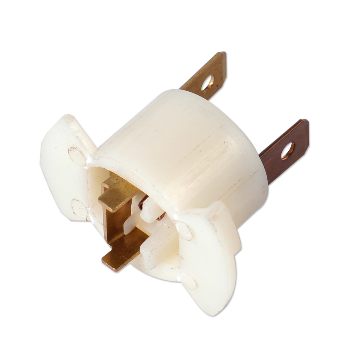 1x New White H1 Halogen Car Auto Headlight Bulb Socket Holder 33116 SD4