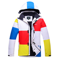 2016 New Men s Waterproof Ski Jacket Winter Snow Jacket Thermal Coat For Outdoor Mountain Ski