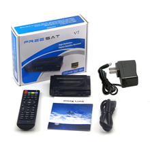 Freesat V7 HD Satellite Receiver Full 1080P Set-top box DVB-S2 HD Support Ccam powervu youpron set top box power vu