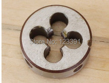 Envío gratis 2 unids estándar métrico Die M10 M10 x 1.5 MM OD 25 MM roscar torno modelo ingeniero tema creador 10 MM x 1.5 MM