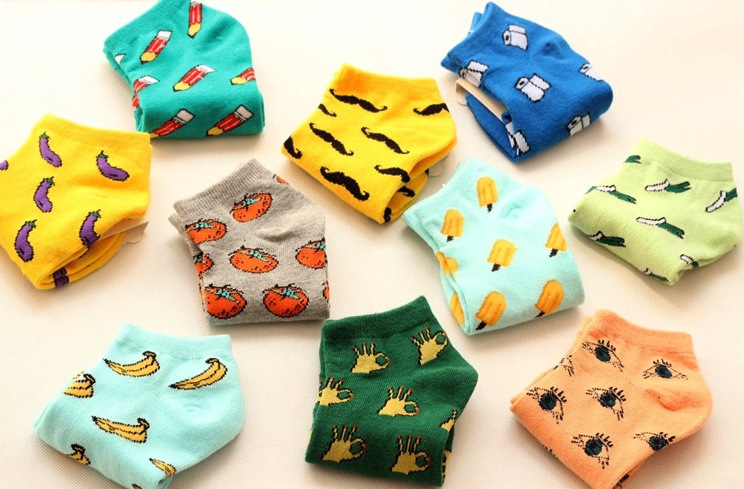 Vegetable Pattern Socks | 2015 free shipping autumn special cute vegetable fruit Vegetable Pattern Socks | 2015 free shipping autumn special cute vegetable fruit