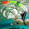 OXA New Professional Antifog Scuba Diving Mask Snorkel Glasses Set Underwater Silicone Swimming Fishing Pool Equipment