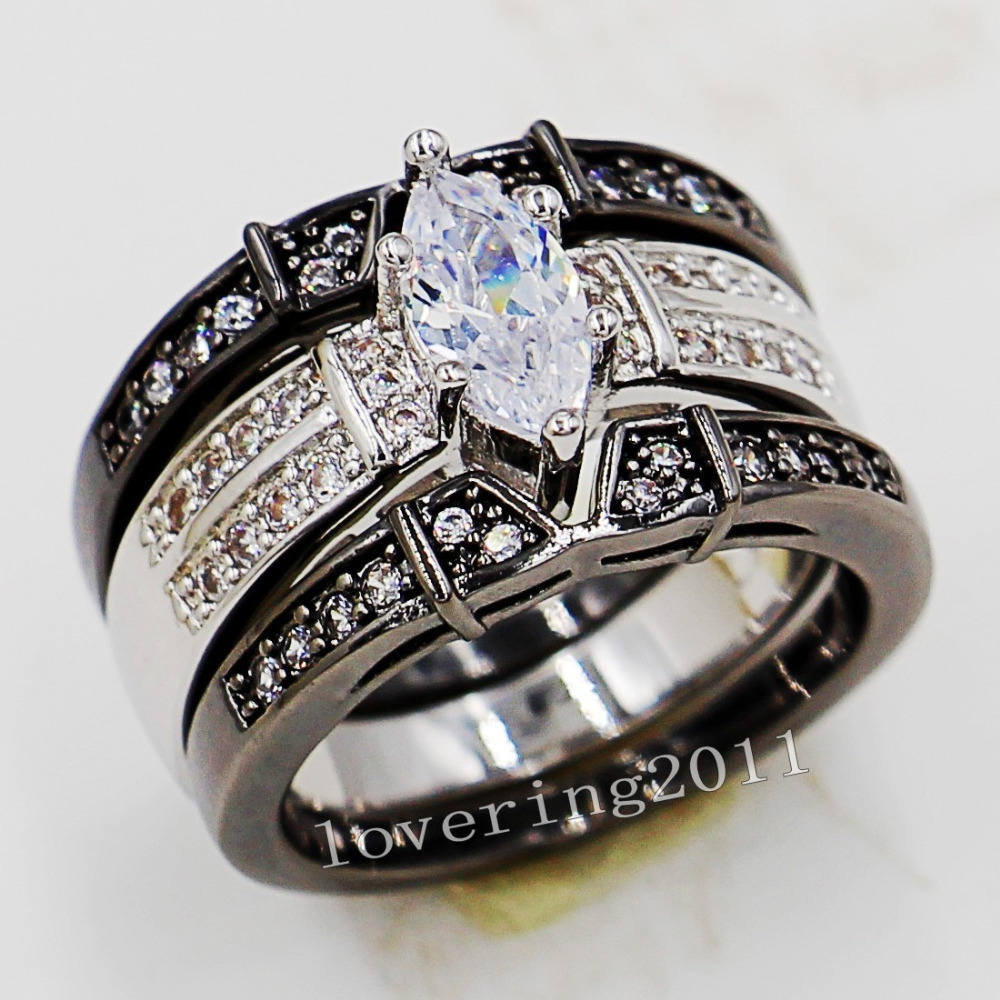 marquis diamond ring wedding settings