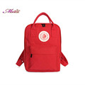 Canvas Plain Womens Backpacks Preppy Style Interior Compartment Zipper Multifunctional School Bags for Girls Good Quality