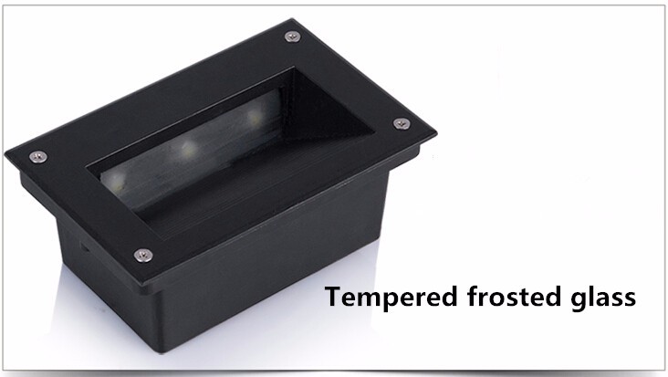 Description Picture 4 of itemHot sale  recessed led floor lights 3*3w stair lighting led step light 9w led underground lamp IP65 outdoor wall light 10pcs/lot