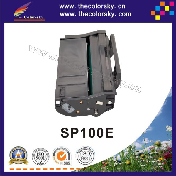 (CS-RSP100) compatible toner cartridge for Ricoh Aficio SP100E SP100 SP 100E 100 407165 BK (2000 pages) free shipping by FedEx