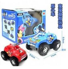 New best-selling children’s toys electric car stunt Mickey Mickey CARS automatic rollover electric car #2