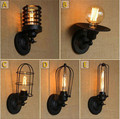 Fashion industrial vintage Wall lamp industry simple European style dining room bedroom corridor lights wall sconces