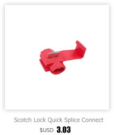 Description Picture 3 of item100pcs/lot CH2 CH3 Spring Wire Quick Connector 2p 3p G7 Electrical Crimp Terminals Block Splice Cable Clamp Easy Fit Led Strip