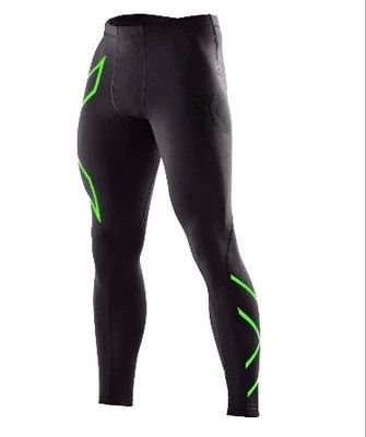 Brand-2xu-men-s-Sports-Professional-compression-trousers-fitness-pant-running-clycling-bike-bicycle-pants-fluorescent