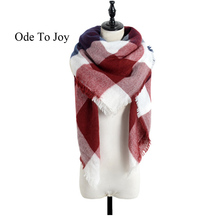 Winter 2016 Tartan Scarf Plaid Scarf New Designer Unisex Acrylic Basic Shawls Women’s Scarves hot sale