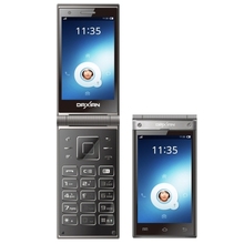 New Daxian W189 Old man Flip Mobile phone 3 5 IPS Dual Screen MTK6572 Dual core