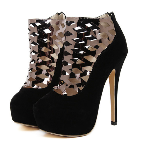 heel ankle boots for women