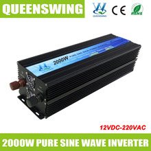 QUEENSWING High frequency 2000W Pure Sine Wave Power Inverter with digital display QW P2000B