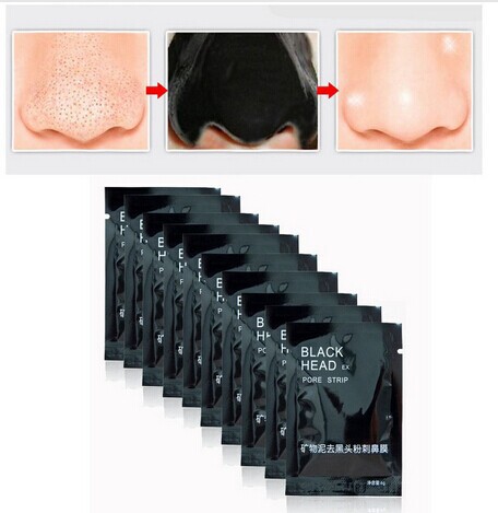 Beauty Care Face Care Nose herbal Blackhead Remover mask face pore strip Facial Minerals Conk Nose