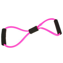 High quality 39cm Fitness Resistance Bands Resistance Rope Exerciese Tubes Elastic Exercise Bands for Yoga Pilates Workout