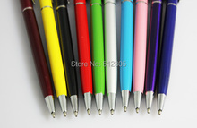 Metal 2 In 1 Capacitive Screen Stylus Pen Pens Touch Pen For IPAD IPHONE Tablet PC