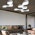 Modern minimalist fashion combination 18W LED ceiling lamp living room bedroom dining room balcony acrylic ceiling