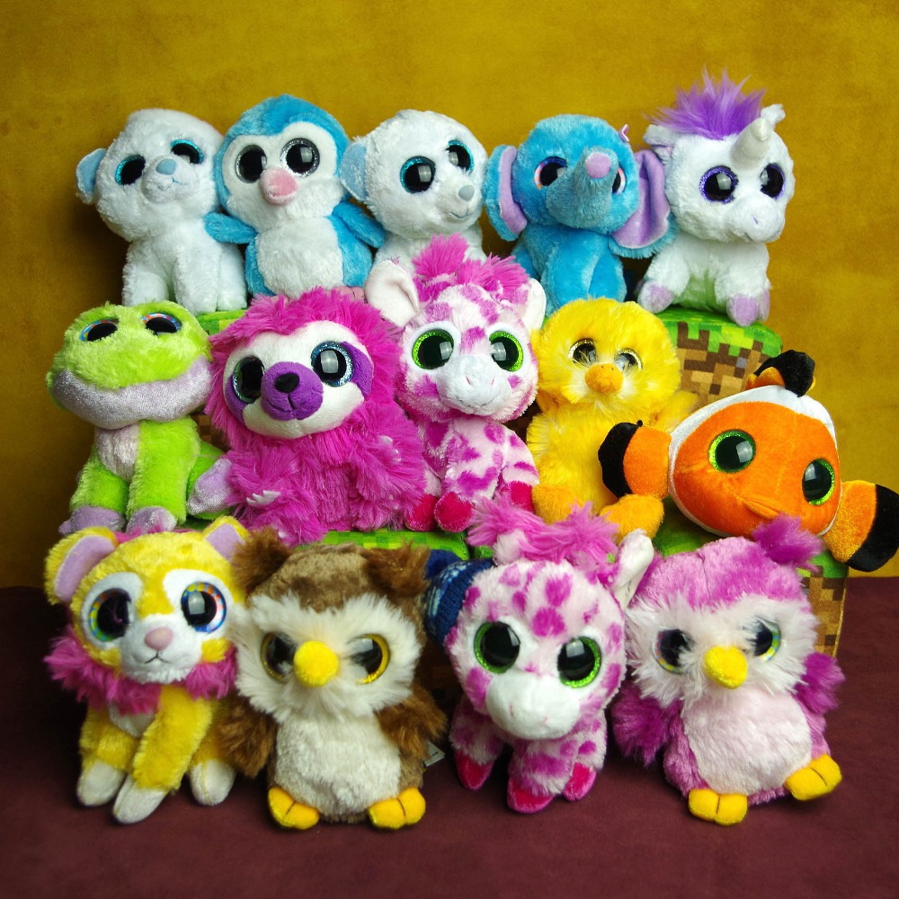 large ty plush animals