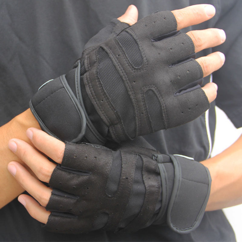 Free Shipping Weight Lifting Glove Sports Running Exercise Training Gym Gloves Multifunction Fitness Gloves for Men