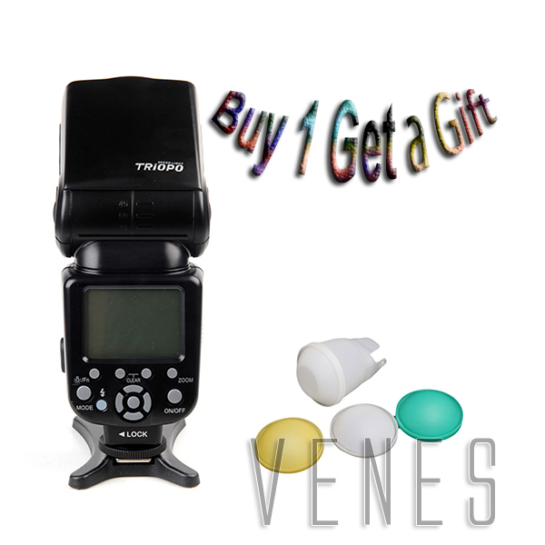 Special buy 1 get 1 gift !! TR-960 III Wireless Flash Speedlite work For Canon Nikon Olympus DSLR Camera Universal slave Flash