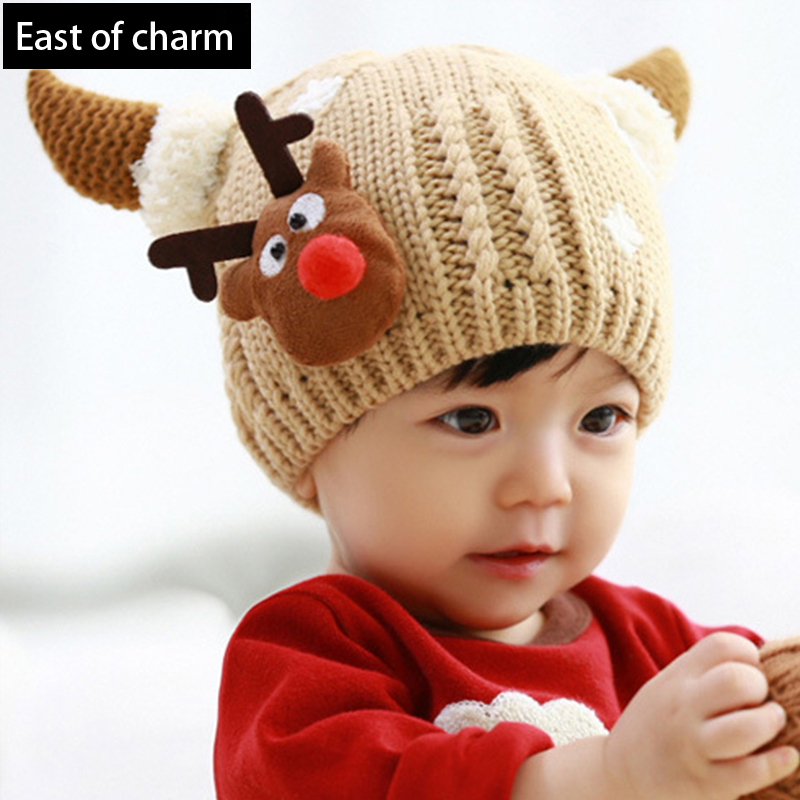 No profit Knit Deer Baby Hat Kid Hat Baby Winter ...