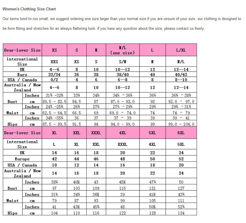 sizechart