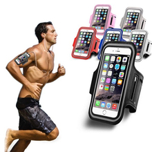 PU Leather Case Bag 5.0” Running Sports Armband Pouch For Xiaomi 4s /Iphone 6s/5s, Four Ear Jacks Case BagBelt Cover Arm Band
