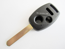 20pieces/lot 2+1 button remote key blank for Honda (no chip groove place)&remote car key shell/case autokey shell