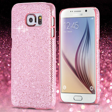 S6 Glitter Fashion Candy Hard Bling Back Case For Samsung Galaxy S6 G9200 Ultra Thin Luxury