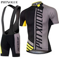 PHTXOLUE Cycling Clothing Quick Dry Mtb Bike Jersey Set Bicycle Cyle Clothes Wear Roupa Ciclismo Summer