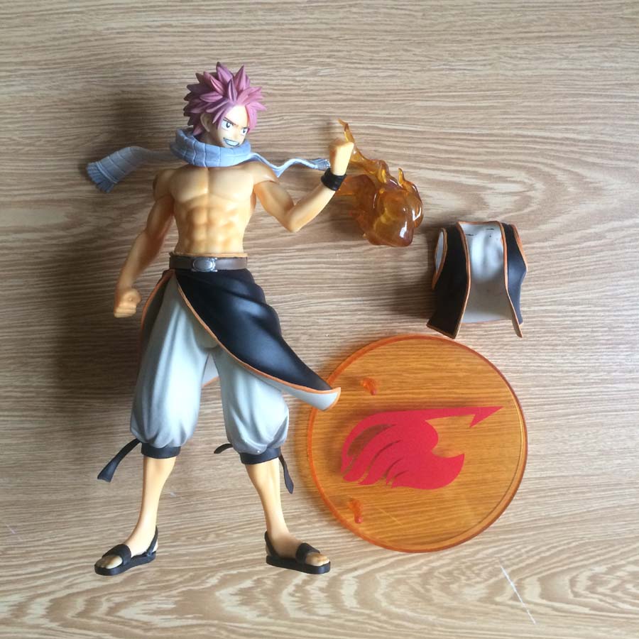 Anime PVC HQF Fairy Tail Action Figure Natsu Dragnir Gray Fullbuster Sexy Lucy Model Toy Decoration