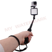 Extendable Selfie Stick Handheld Monopod Pole 64pcs LED Video font b Photo b font Light Tripod