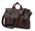 100 First Layer Genuine Leather Men Messenger Bags Business Briefcase Vintage men shoulder bags business Handbag