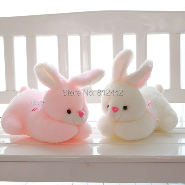 pink bunny soft toy