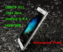 CUBOT X11 Octa Core Android 4.4.4 SmartPhone 16GB ROM 2GB RAM 5.5 inch IP65/68 waterproof phone OTG 13.0MP 2850mAh Unlocked