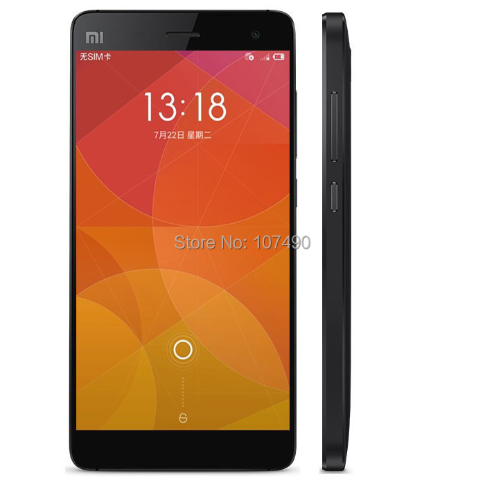 Free case Original Xiaomi Mi4 M4 4G LTE Smartphone Qualcom Snapdragon 801 Quad Core 5 1920x1080