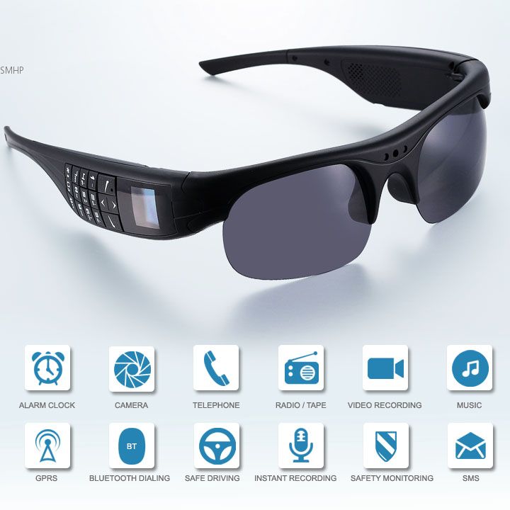 2015 Fashion Smart Glasses Wireless Bluetooth Headphones ...