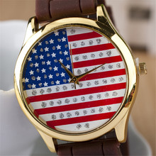Envío gratis relogio masculino reloj de cuarzo, correa del silicón relojes mujer. mujeres del reloj digital de ee.uu. bandera de pulsera
