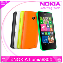 Original Nokia Lumia 630 Cell Phones 4.5″ Windows Phone 8.1 Snapdragon 400 Quad Core 1.2GHz IPS 512MB+8GB Dual Sim 3G WCDMA