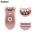 2 in 1 110 220V Electric Rechargeable Women Epilator Beard Shaver Depilador For Face Body Arm