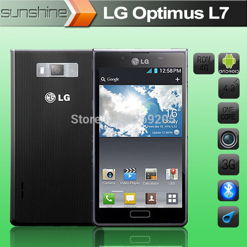 P700 Original LG Optimus L7 P700 Cell Phones 4 3 IPS 5MP GPS 3G WIFI WCDMA