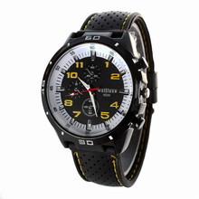 Genuino reloj reloj de los deportes círculos de moda